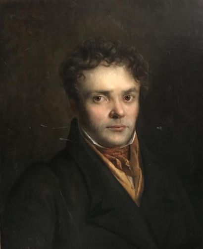 null Ecole FRANCAISE vers 1860
Portrait d'homme
Toile
60 x 50 cm
Accidents
Sans cadre...
