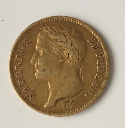 null FRANCE, une pièce de 40 Francs or, 1811.
Poids: 12.8 g 