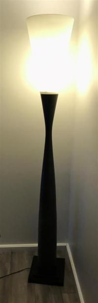 null LAMPE de parquet. Travail Moderne. H. 185 cm 
