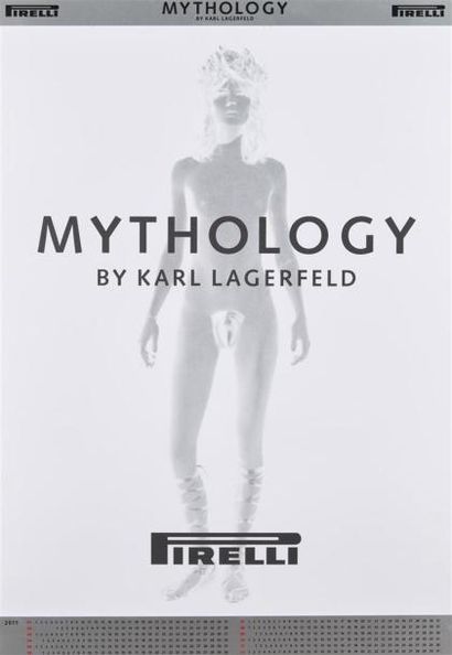null CALENRIER PIRELLI, 2011
Mythology by Karl Lagerfeld, 
60 x 42 cm
CALENDRIER...