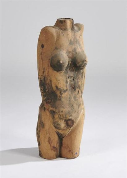 null VÉRONIQUE VERMEIL (1938-2017)
Buste de femme
Bois sculpté.
H. 57 cm