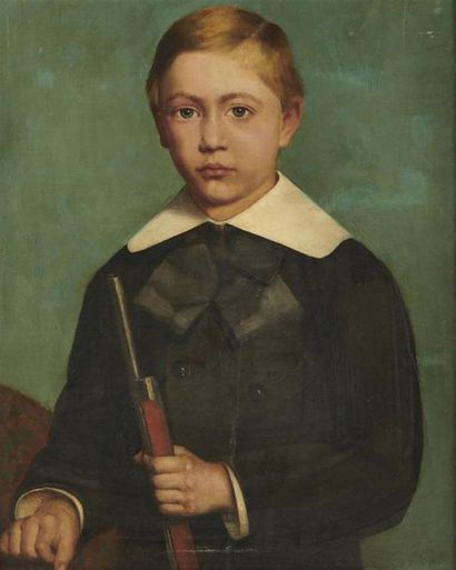 null Ecole ALLEMANDE vers 1840
Portrait d'enfant
Toile
61 x 50 cm
