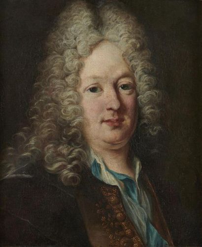 null Ecole FRANCAISE vers 1750
Portrait d'homme à la perruque
Sur sa toile d'origine
51...