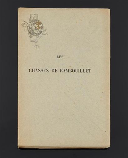 null Les chasses de Rambouillet, Paris, Imprimerie Nationale 1898. Exemplaire broché...