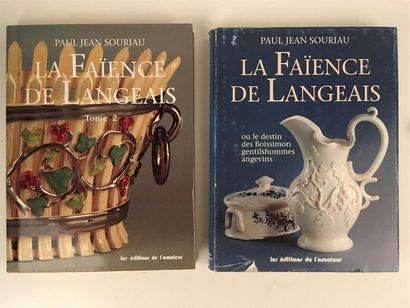 null P. J. SOURIAU
La faïence de Langeais, deux volumes
Les éditions de l'amateur,...