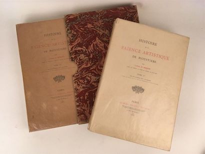 null Abbé RAQUIN
Histoire de la faïence artistique de Moustiers. 
Deux volumes.
Paris...
