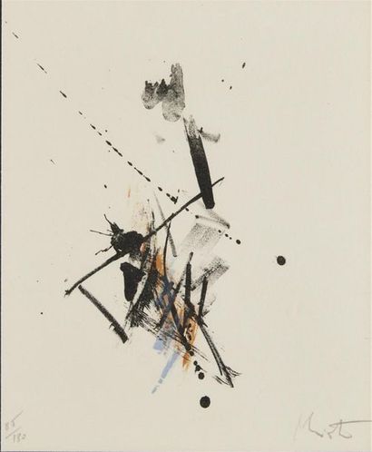 null Jean MIOTTE (1972)
Composition
Estampe en couleurs, numérotée 85/180 en bas...