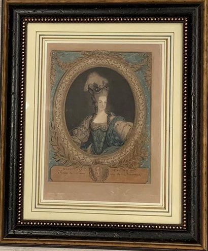 null Portraits de Marie-Antoinette
Deux gravures
23 x 16 cm à vue et 43 x 31 cm
Joliment...