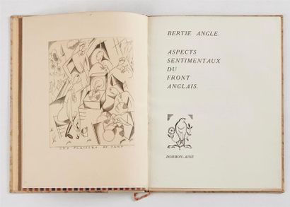 null Bertie ANGLE. Aspects sentimentaux du front anglais. Paris, Dorbon-Ainé, s.d....