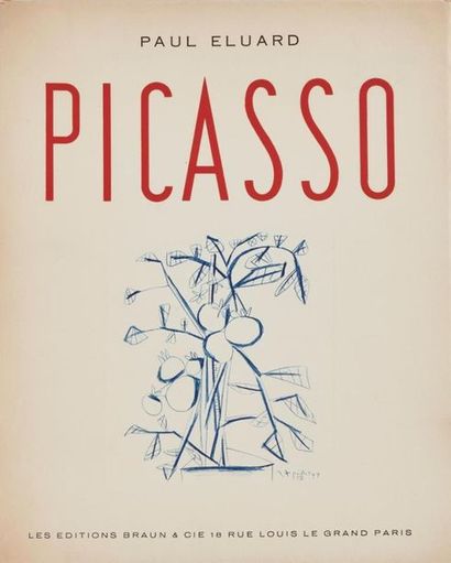 null Paul ELUARD. Picasso. Dessins. Paris, Braun et Cie, 1952. In-4, broché.	
EDITION...