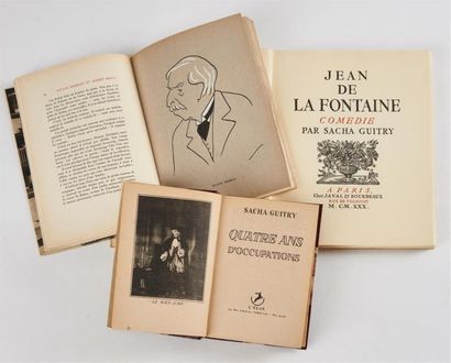 null Sacha GUITRY. Jean de La Fontaine. Comédie. Paris, Javal et Bourdeaux, 1930....