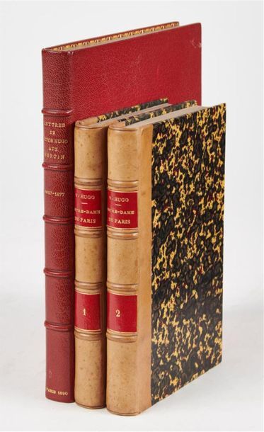 null Victor HUGO. Lettres... aux Bertin. 1827-1877. Paris, Plon, 1890. In-8, maroquin...