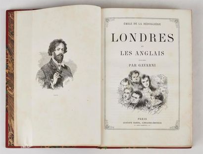 null Emile de LA BEDOLLIÈRE. Londres et les anglais. Paris, Barba, s.d. (1862). Grand...