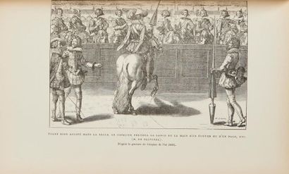 null Jules PELLIER. Le Langage Equestre... Paris, Delagrave, s.d. (1900). In-4, demi-chagrin...