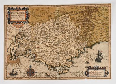 null Jean Pierre BOMPARIUS. Provinciae Regionis Galliae S.l.n.d. (vers 1620). 51...