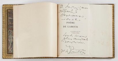 null Anna de NOAILLES. Poème de l'amour. Paris, Fayard, s.d. (1924). In-12 grand...