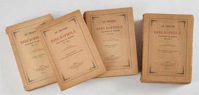 null Léopold CARTERET. Le Trésor du bibliophile romantique et moderne, 1801-1875....