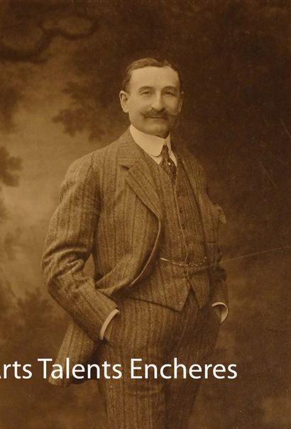 null NADAR

"Portrait of Jacques Deval" at the Athénée theatre c 1910 ; silver print...