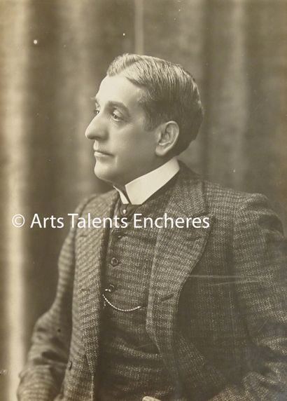 null Henri Manuel

"Portrait de Claudius " au théâtre de l'Athénée c 1905. Epreuve...