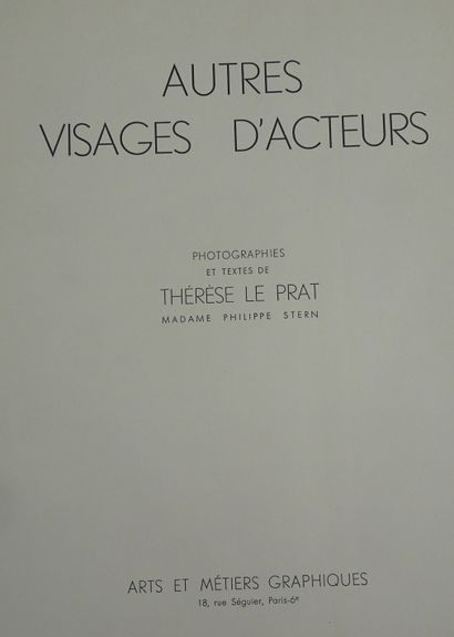 null LE PRAT Thérése

"Autres Visages d'acteurs" ( Arts et Métiers graphiques, 1952),...