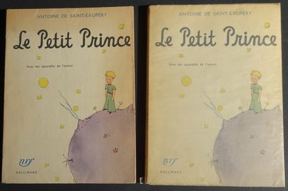 null ANTOINE DE SAINT-EXUPERY Le Petit Prince , NRF Gallimard 1946. 2 books.