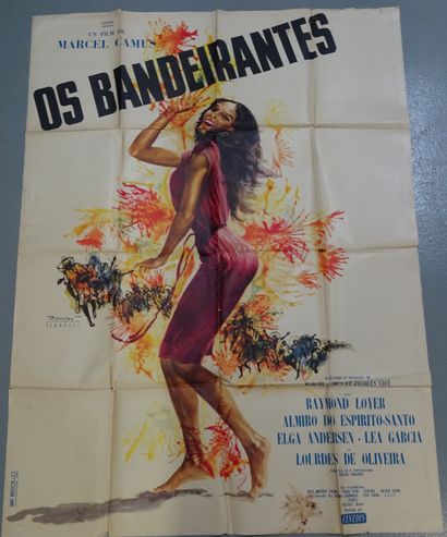 null OS BANDIRANTES Affiche pour le film « OS Bandirantes» 1960. Format : 120 x 160...