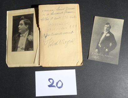 null MAYOL

Les mémoires de Mayol (1872-1941) dédicacé par le chanteur à son ami...