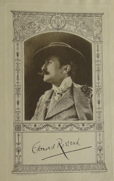 null CHANTECLER Programme de Chantecler d’Edmond Rostand donné en 1910 avec Lucien...