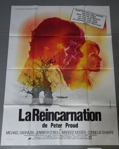 null LA RÉINCARNATION Affiche pour le film « La réincarnation ». Format : 120 x 160...