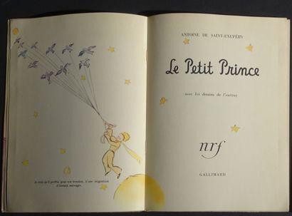 null ANTOINE DE SAINT-EXUPERY Le Petit Prince , NRF Gallimard 1946. 2 books.