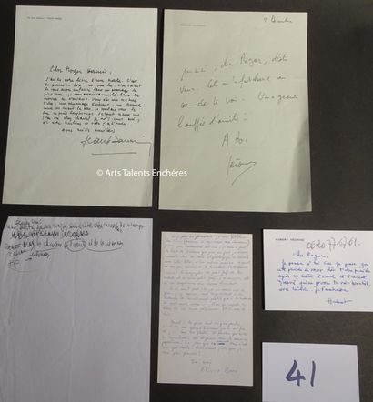 null HUBERT VEDRINE - JEROME CLEMENT and others to ROGER HANIN

Set of letters from...