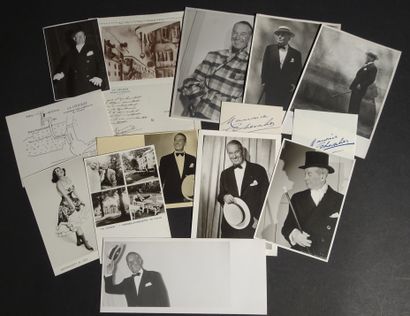 MAURICE CHEVALIER

Set of photographs of...