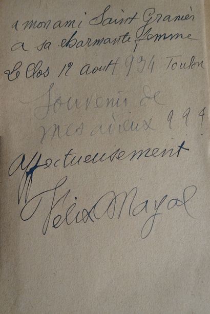 MAYOL 
Les mémoires de Mayol (1872-1941)...