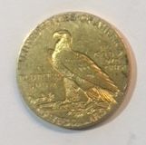 null Gold coins. United States

One 5 dollars gold coin Liberty Indian Head 1908.

Weight...