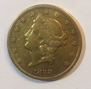 null Pièce OR. Etats-Unis

20 Dollars Or Liberty Head (1877-1907), 1898, San Francisco....
