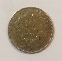 null Pièce OR. France

Une pièce en or Napoléon 10 francs or Lauré, 1863.

Poids...