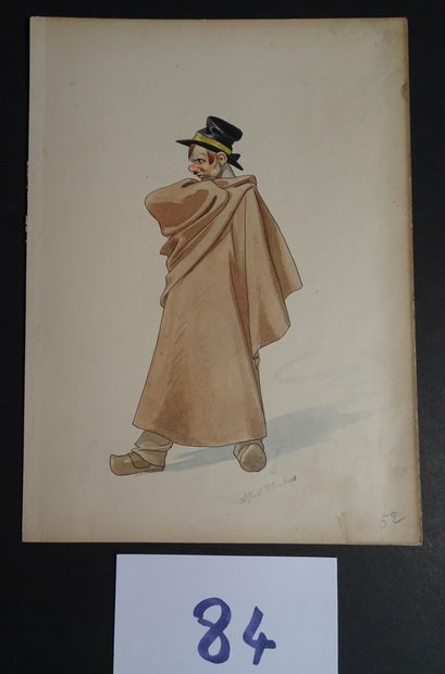 CHOUBRAC CHOUBRAC ALFRED ( 1853-1902 )

"Les cochets " c.1900. Costumes créés pour...