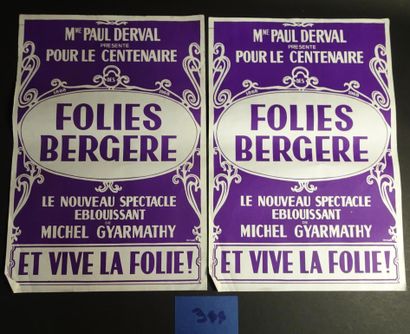 null FOLIES BERGERE

Program 1927 with Joséphine Baker + program golden cover around...