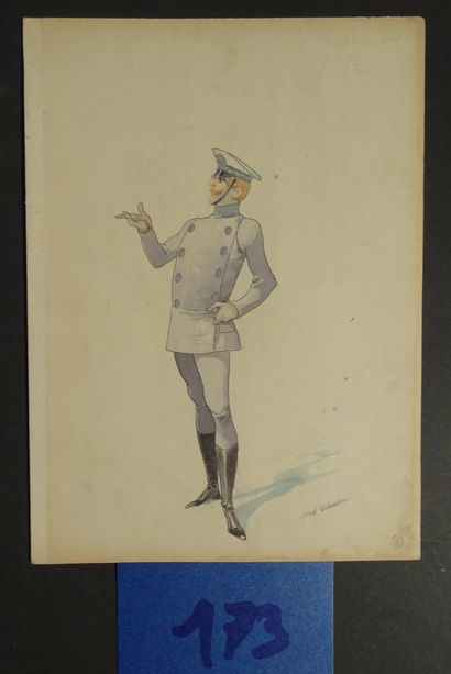 CHOUBRAC CHOUBRAC ALFRED ( 1853-1902 )

"Conducteurs " c.1880. Costumes créés pour...