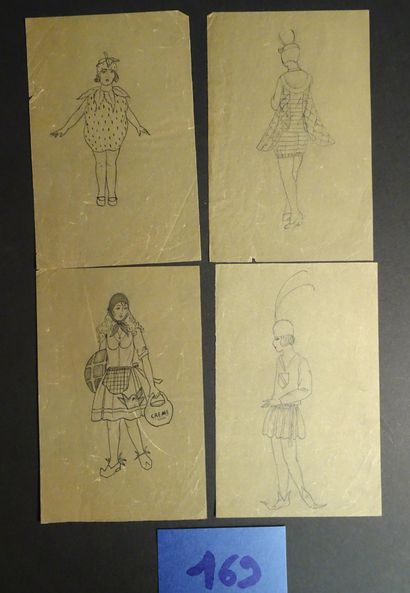 BARBIER BARBIER GEORGES ( 1882-1932)

Set of 7 drawings, china inks, made for the...
