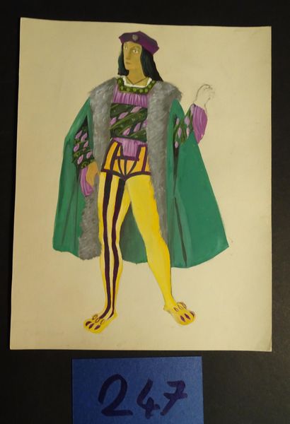 DERAIN DERAIN ANDRÉ ( 1980-1954 )

Ensemble de 5 projets de costumes pour le théâtre...