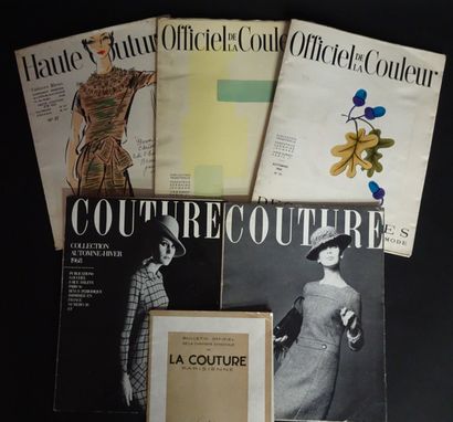 null Ensemble de 6 magazines luxe sur la Haute-Couture et la Couture. - Album Automne...
