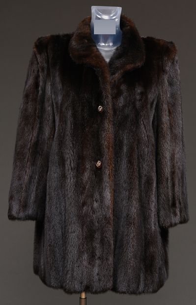 CHRISTIAN DIOR. Haute Couture mink coat,...