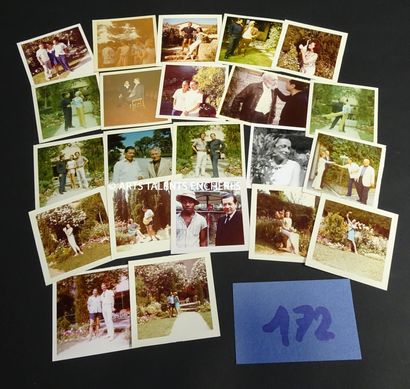 null PHOTOGRAPHIES. Ensemble de 22 photographies vers 1970 avec pour la plupart des...