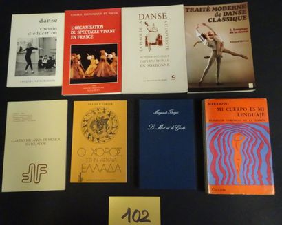 DANCE AND BALLET. Set of 14 books, one of...