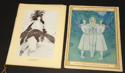 null IDA RUBINSTEIN. "Les ballets de Mme Ida Rubinstein", 1929 + Programme de "L'idiot"...