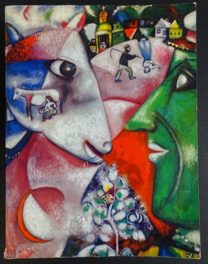 null CHAGALL MARC. Catalogue de l'exposition Musée des Arts Décoratifs Paris, 1959....