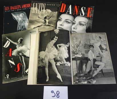 null LIDO Serge "Dance" n°1. 100 photographs by Serge Lido, Masques edition, 1947....