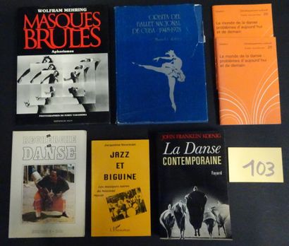 DANCE AND BALLET. Set of 16 miscellaneous...