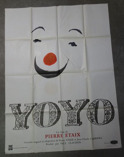 null ETAIX Pierre, "Yoyo". Film poster, 120 x 160 cm.